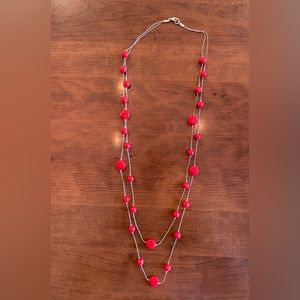 Double Strand Fashion Jewelry 36” Necklace
